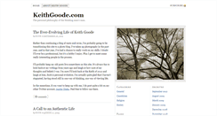 Desktop Screenshot of keithgoode.com